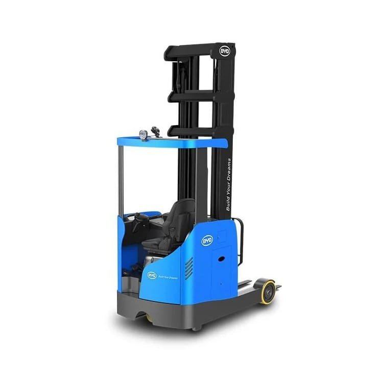 BYD Reach Truck | Electric Reach Forklift for Narrow Aisle Warehouse Solutions - Image 2