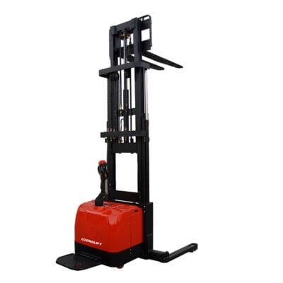 Electric Stacker 1.4–1.6 Ton | Legged Forklift Truck with EPS Steering