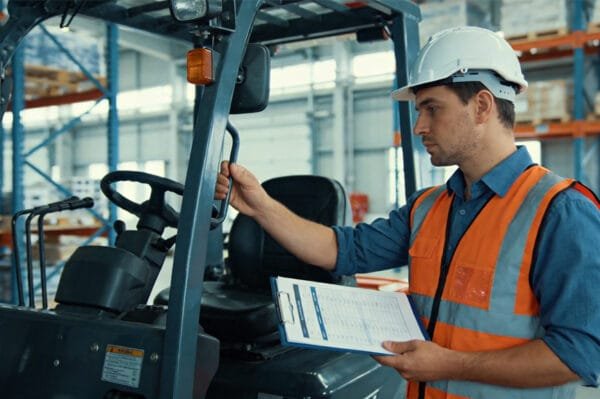 forklift maintenance checklist inspection