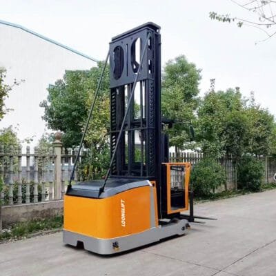 1.6T 3-Way Electric Stacker Forklift (Man-Up)