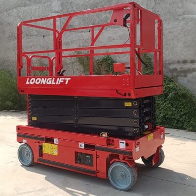 FZPT1012D Self Propelled Aerial Work Platform 12m | Electric Scissor Lift for Warehouse