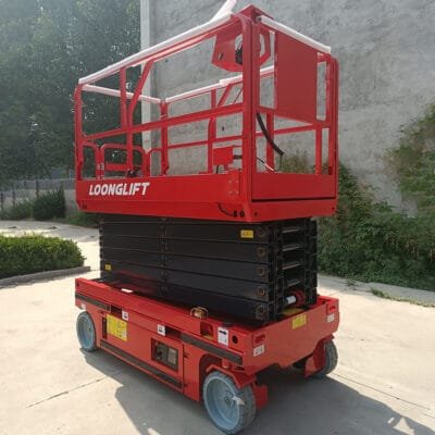 12m Self Propelled Scissor Lift | 13.8m Electric Aerial Work Platform FZPT1214D