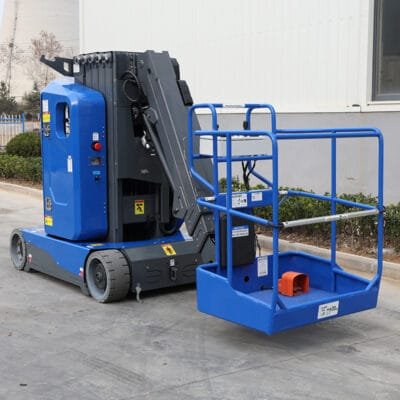 Forklift Style Vertical Mast Lift with Jib | 12.65m Aerial Work Platform AMWP13-7100