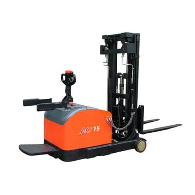 CQDM12/15-810 Walkie Reach Truck | 1.2T/1.5T Electric Reach Forklift for Narrow Aisle Warehouse