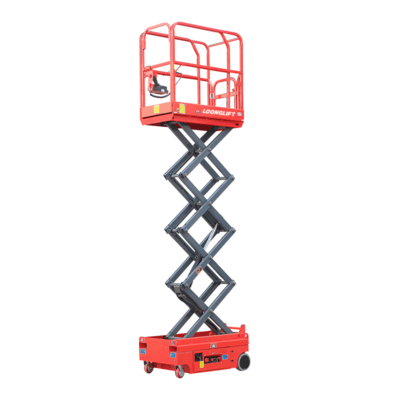 Self Propelled Scissor Lift 3m–4m | Electric Aerial Work Platform with Extension Deck