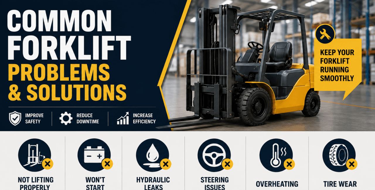 common forklift problems and solutions
