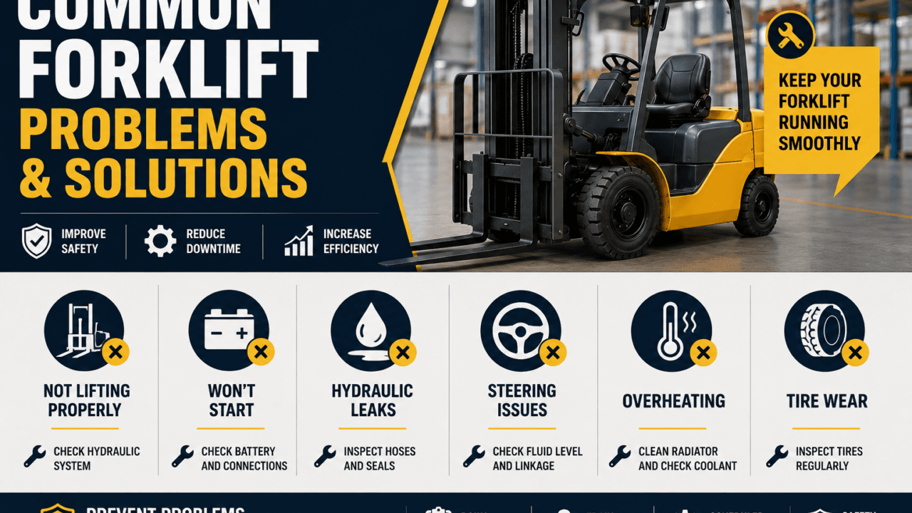 common forklift problems and solutions