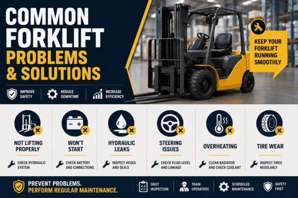 common forklift problems and solutions